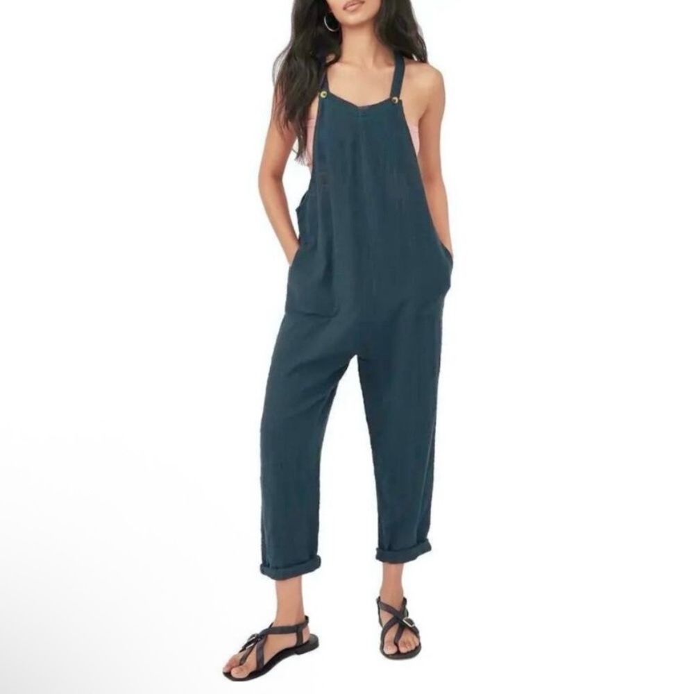 Free people Sezanne Overall Jumpsuit